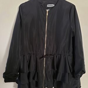 Peplum tiered jacket